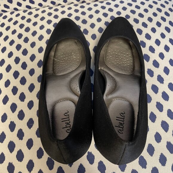 abella black pumps size 8.5 - Picture 4 of 8